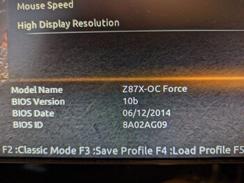 Gigabyte GA-Z87X-OC Force Intel Z87 EATX DDR3 LGA1150 5 x PCI-E x16 Slots Motherboard for sale