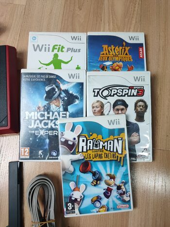 Nintendo Wii Mini, Black & Red, 512MB