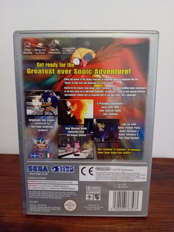 Buy Sonic Adventure 1 y 2, GameCube