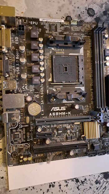 Asus A68HM-K AMD A68H Micro ATX DDR3 FM2+ 1 x PCI-E x16 Slots Motherboard