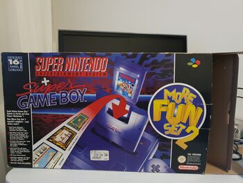 Super Nintendo + Super gameboy adaptador
