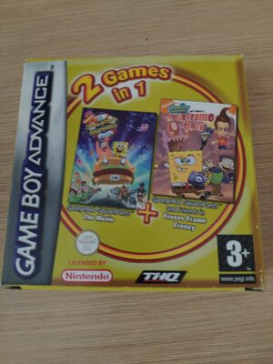 2 Games In 1: The SpongeBob SquarePants Movie + SpongeBob SquarePants and Friends in Freeze Frame Frenzy Game Boy Advance