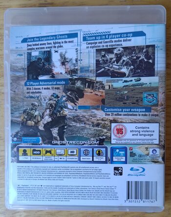 Redeem Ghost recon Playstation 3