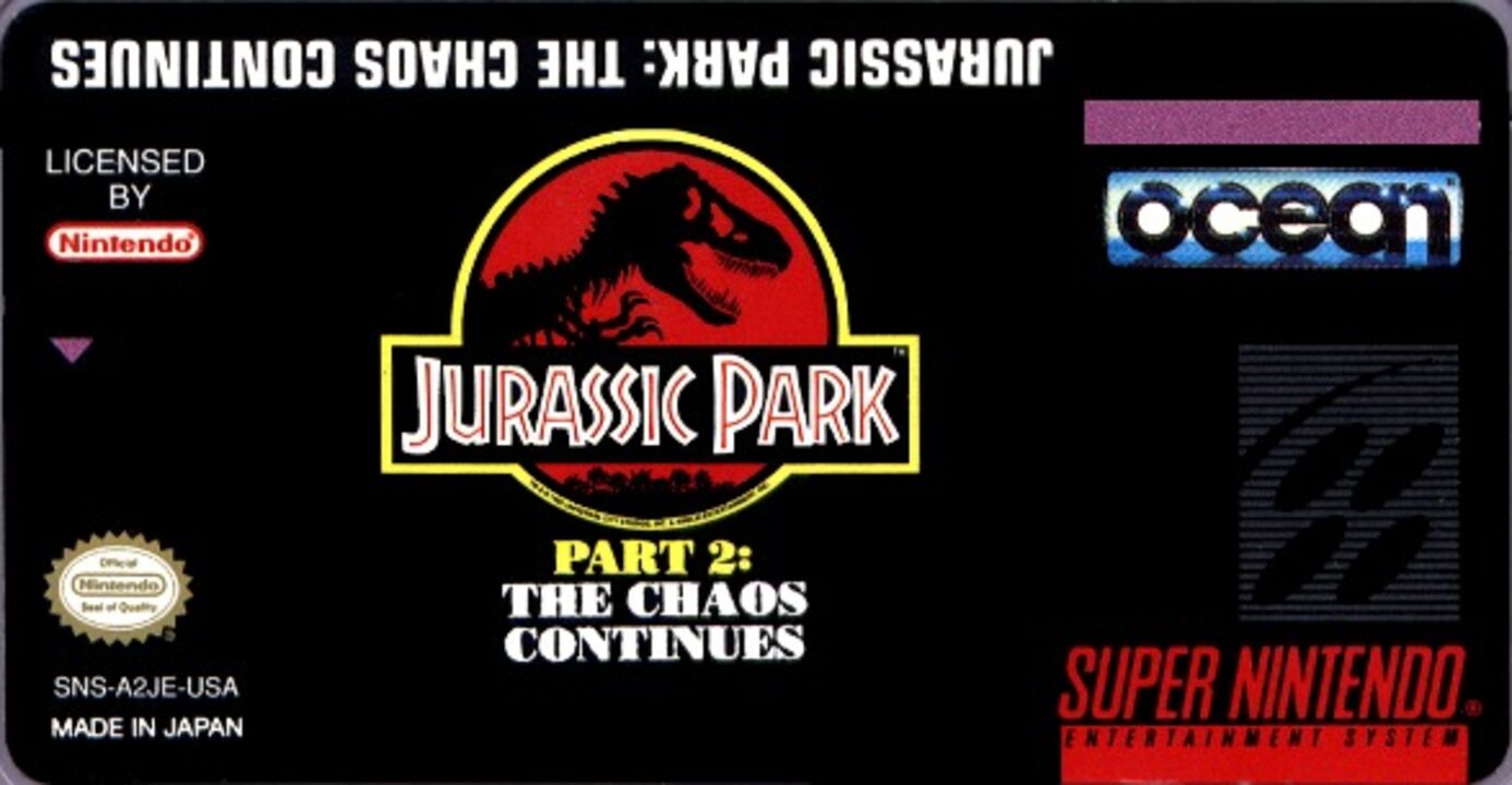 Jurassic Park 2: The Chaos Continues SNES