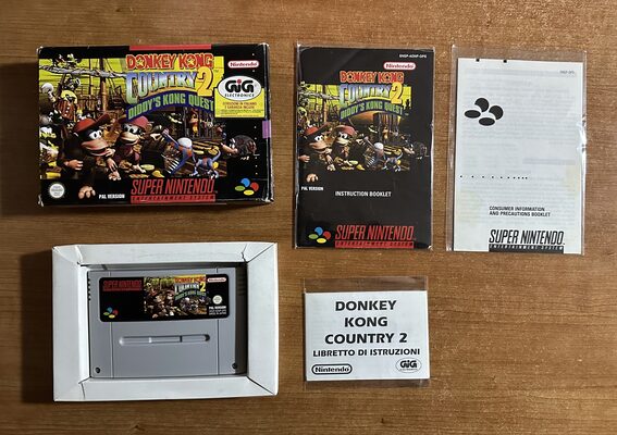 Donkey Kong Country 2: Diddy's Kong Quest SNES