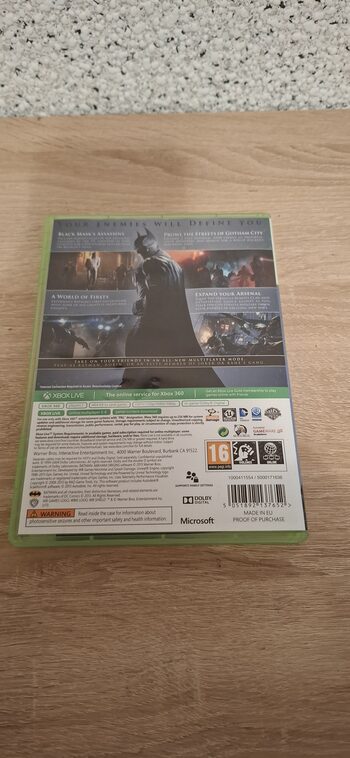 Batman: Arkham Origins Xbox 360