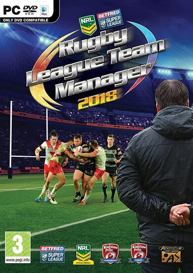 E-shop Rugby League Team Manager 2018 (PC) Steam Key GLOBAL