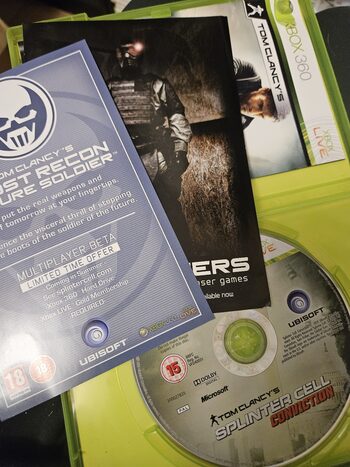 Tom Clancy's Splinter Cell: Conviction Xbox 360 for sale