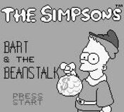 The Simpsons: Bart & the Beanstalk Game Boy