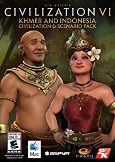E-shop Sid Meier's Civilization VI - Khmer and Indonesia Civilization & Scenario Pack (DLC) Steam Key GLOBAL