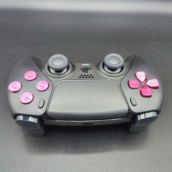 Mando PS5 COMPETITIVO Negro & Metal Rosa for sale