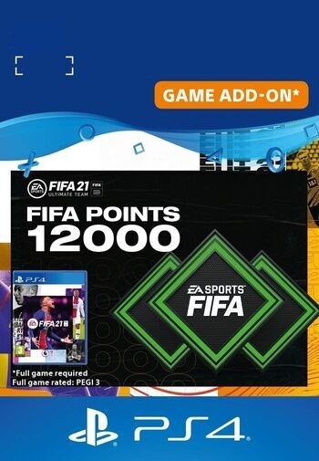 FIFA 21 - 12000 FUT Points (PS4) PSN Key ITALY