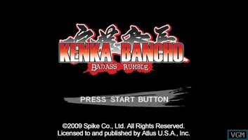 Kenka Bancho: Badass Rumble PSP for sale