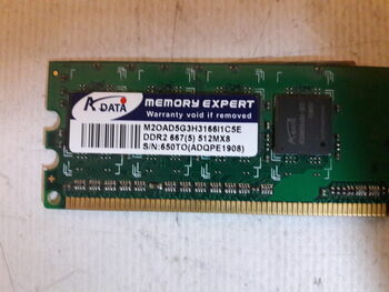ADATA 1 GB (1 x 1 GB) DDR2-800 Blue / Silver PC RAM