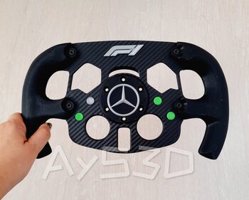 MOD F1 Formula 1 MERCEDES para Volante Logitech G29 y G923 de PS PlayStation 