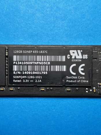 Apple MacBook Sandisk 128 GB SSD SDNEP SD6PQ4M-128G-1021 655-1837C for sale