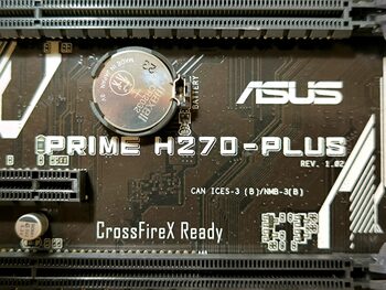 Asus PRIME H270M-PLUS Intel H270 Micro ATX DDR4 LGA1151 2 x PCI-E x16 Slots Motherboard