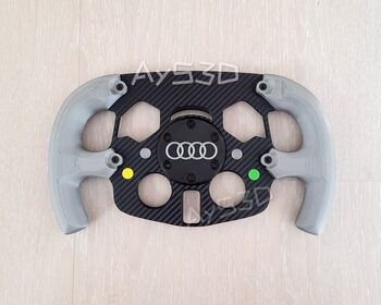 Tapa Central AUDI Colores a elegir para Logitech G29 G27 G923 y G920 de Ps Xbox