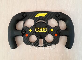 Tapa Central AUDI Colores a elegir para Logitech G29 G27 G923 y G920 de Ps Xbox