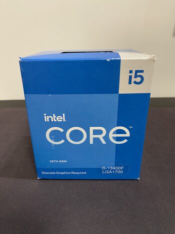 Naujas, neišpakuotas Intel Core i5-13400F Procesorius