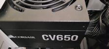 Corsair CV ATX 650 W 80+ Bronze PSU