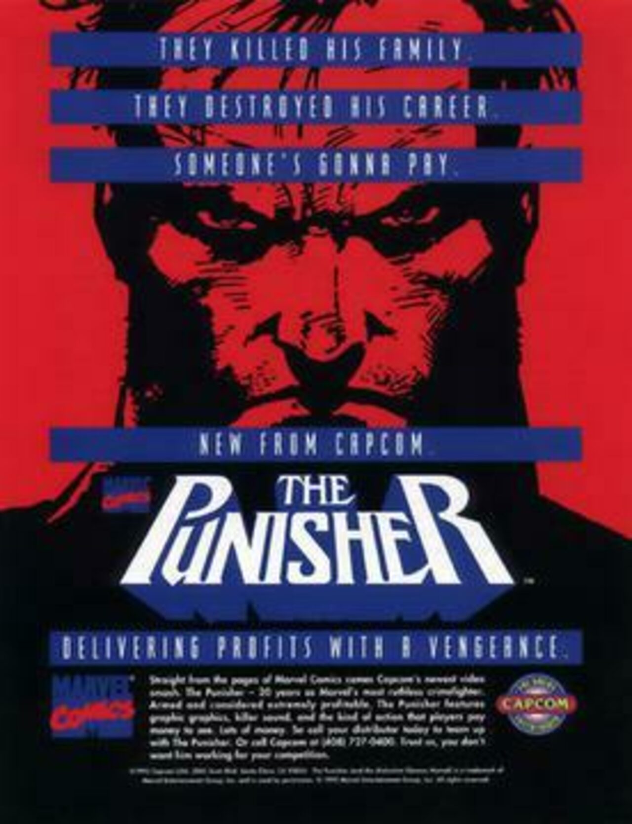 The Punisher (1993 video game) SEGA Mega Drive