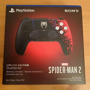 Mando DualSense Edición Limitada Marvel’s Spider-Man 2, compatible con PS5 y PC.