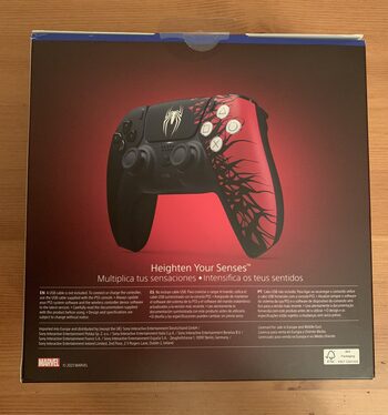 Mando DualSense Edición Limitada Marvel’s Spider-Man 2, compatible con PS5 y PC.