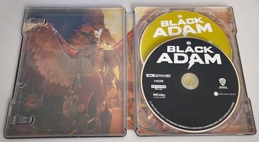  DC Black Adam 4K + HD Blu ray [Steelbook] for sale