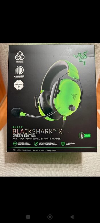 RAZER BLACKSHARK V2 X green edition 