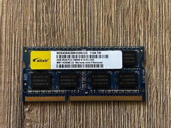 Elixir M2S4G64CB8HG5N-CG 4GB 1333MHz RAM - PC3-10600S (DDR3-1600) DDR3 SODIMM