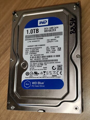 Western Digital WD Blue 1 TB HDD Storage