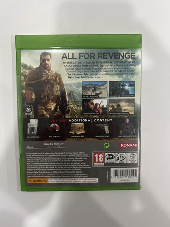 METAL GEAR SOLID V: THE PHANTOM PAIN Xbox One