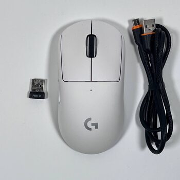 Logitech G Pro X Superlight Wireless Gaming Mouse - White