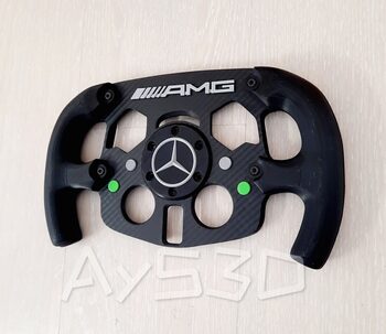 MOD F1 Fórmula 1 MERCEDES AMG para Volante Logitech G29 y G923 de PS PlayStation