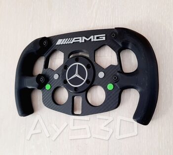 MOD F1 Fórmula 1 MERCEDES AMG para Volante Logitech G29 y G923 de PS PlayStation