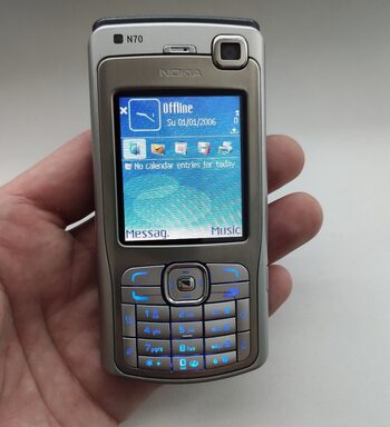 Nokia N70 Silver