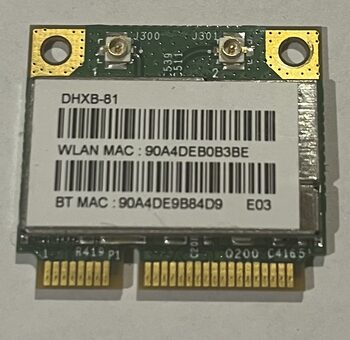 Broadcom BCM94313HMGB 802.11B/G/N WLAN Bluetooth PCIe Half DHXB-81 OEM