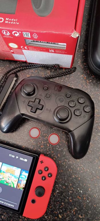 Nintendo Switch OLED, Blue & Red, 64GB