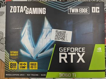 Zotac GeForce RTX 3060 Ti 8 GB 1410-1695 Mhz PCIe x16 GPU