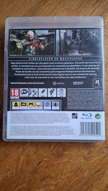 Max Payne 3 PlayStation 3