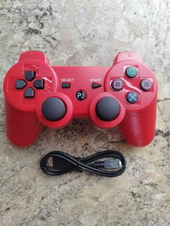 Naujas PlayStation 3 Pultelis P3 Raudonas