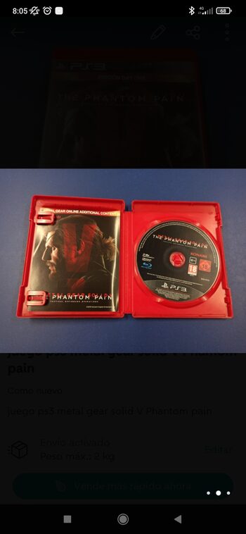 METAL GEAR SOLID V: THE PHANTOM PAIN PlayStation 3