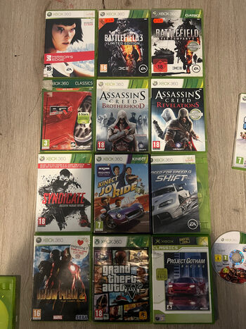 2Xboxai su žaidimais pulteliais ir laidais