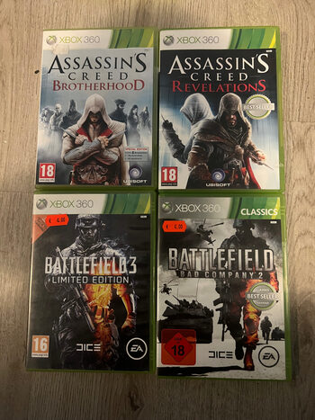 2Xboxai su žaidimais pulteliais ir laidais
