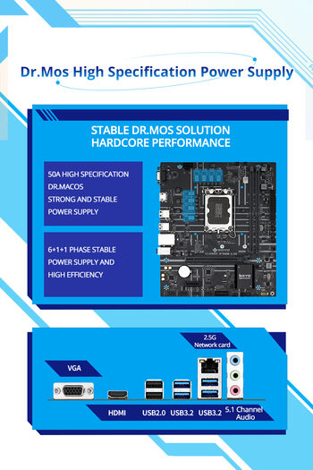 PLACA BASE MICROATX SOYO CLASSIC B760M 2,5G PARA INTEL CORE 12 Y 13 + WIN 10 PRO