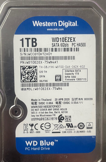 Get Western Digital WD Blue 1 TB HDD Storage