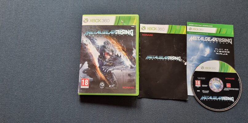 METAL GEAR RISING: REVENGEANCE Xbox 360