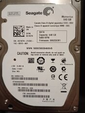 Seagate Momentus 640 GB HDD Storage