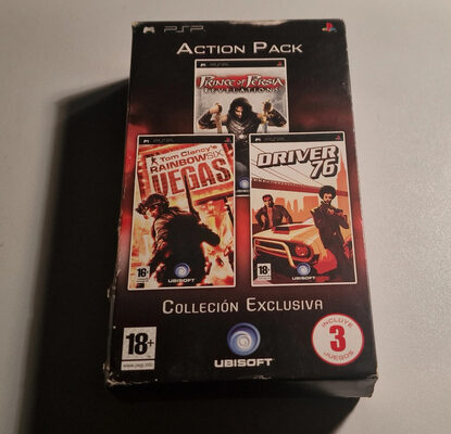 Action Pack: Prince of Persia Revelations, Driver 76, Rainbow Six Vegas PSP